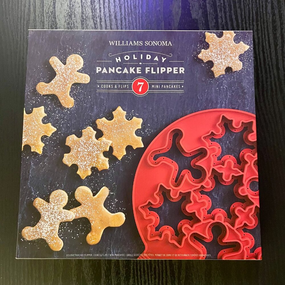 Williams Sonoma Holiday Pancake Flipper Mold NWT and Sealed